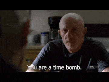 Mike Ehrmantraut Breaking Bad GIF - Mike Ehrmantraut Breaking Bad Time GIFs
