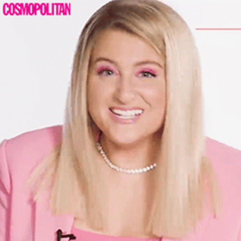 Excited Meghan Trainor GIF