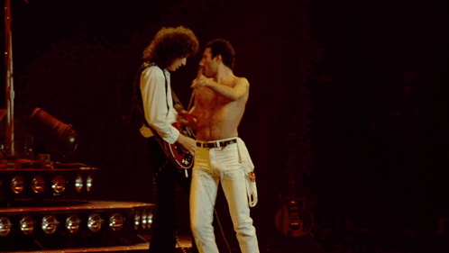 Freddie Mercury Strut GIF - Freddie Mercury Strut Queen GIFs