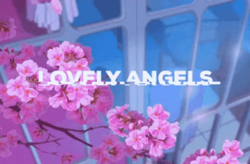 Lovely Angels Cherry Blossoms GIF - Lovely Angels Cherry Blossoms Flowers GIFs