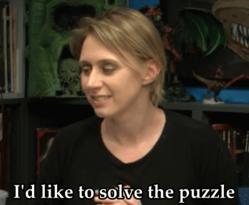 Id Like To Solve The Puzzle Amy Vorpahl GIF - Id Like To Solve The Puzzle Amy Vorpahl Vorpahlsword GIFs