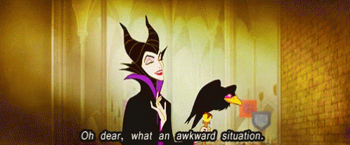 Awkward Maleficent GIF - Awkward Maleficent Ohdear GIFs
