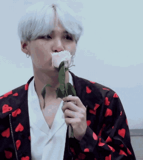 Rose Smell GIF - Rose Smell Cute GIFs