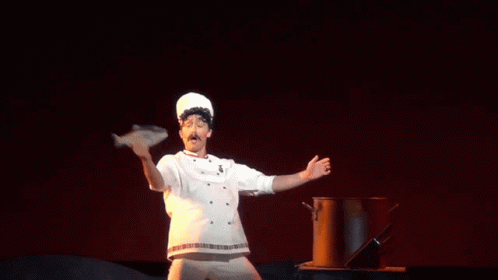 Chef Louis Yikes GIF - Chef Louis Yikes Missed It By That Much GIFs