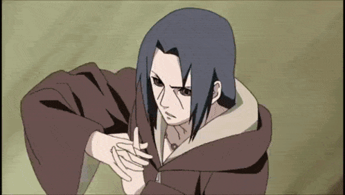 a drawing of a man with a hood on
