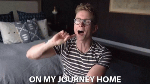 On My Journey Home Going Home GIF - On My Journey Home Going Home Holiday GIFs