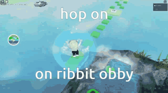 Hop On Ribbit Obby Roblox Obby GIF - Hop On Ribbit Obby Roblox Obby Ribbit Obby GIFs