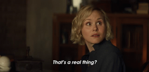 Thats A Real Thing Doctor Agnes Jurati GIF - Thats A Real Thing Doctor Agnes Jurati Alison Pill GIFs
