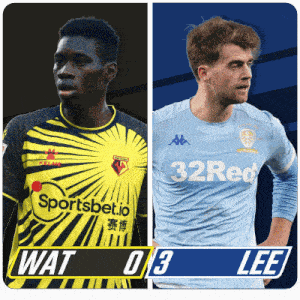 Watford F.C. (0) Vs. Leeds United (3) Post Game GIF - Soccer Epl English Premier League GIFs