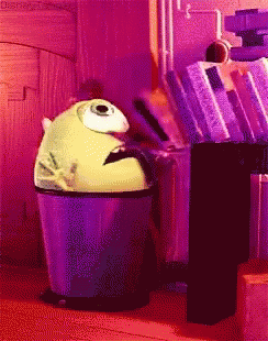 Monsters Inc Books GIF - Monsters Inc Books Mike GIFs