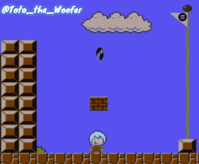 a screenshot of a video game that says toto the woofer