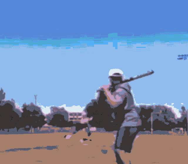 a man is swinging a bat at a ball on a baseball field