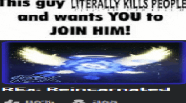 this guy literally kills people and wants you to join him !