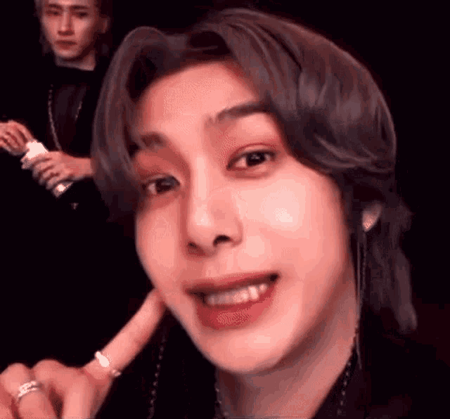 Hyungwon Smile To Serious Face Hyungwon Serious GIF - Hyungwon Smile To Serious Face Hyungwon Serious F4irykih GIFs