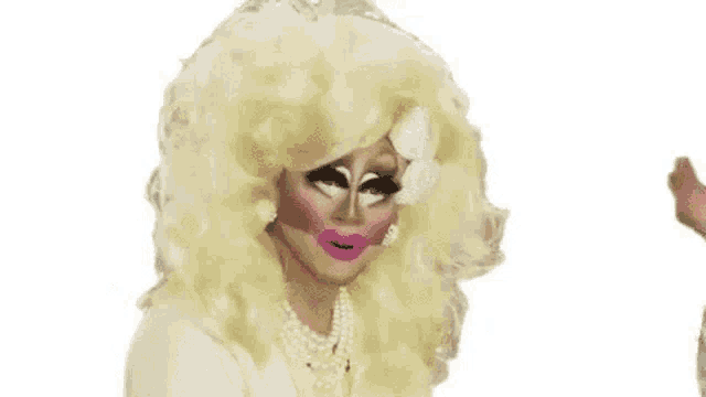 a drag queen is wearing a wig and says `` maybe it 's clinical depression ''