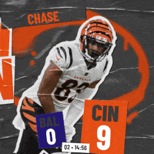 a football player with the name chase on the front of his jersey