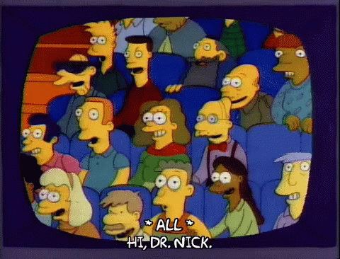 The Simpsons Dr Nick GIF - The Simpsons Dr Nick Hi GIFs