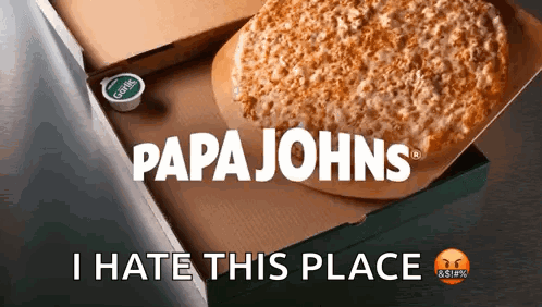 Papa Johns New York Style Pizza GIF - Papa Johns New York Style Pizza Cheese Pizza GIFs