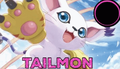 Digimon Tailmon GIF - Digimon Tailmon Gatomon GIFs