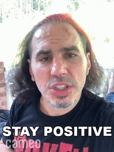 Stay Positive Matt Hardy GIF - Stay Positive Matt Hardy Cameo GIFs