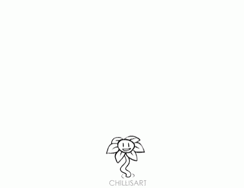 a black and white drawing of a rabbit with a heart on its chest .