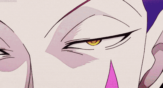 a close up of a cartoon character with a star on his face and a tear coming out of his nose