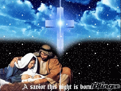 Merry Christmas Holy Night GIF - Merry Christmas Holy Night Baby Jesus GIFs