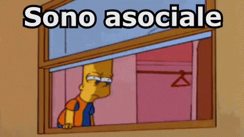 Asociale Solitario Solo Introverso Timido Odio Tutti Nascondersi Bart Simpson GIF - Antisocial Solitary Misanthropic GIFs