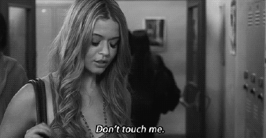 Everyone Always Wants To Touch Your Hair. #longhairbutidocare GIF - Dont Touch Me GIFs