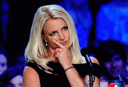 Britney Serious GIF - Britney Serious Thinking GIFs