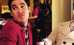 So Cute GIF - Glee Darren Ciriss Good Luck GIFs