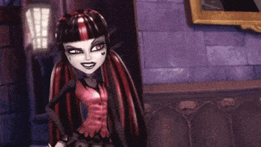 Monster High Thirteen Wishes GIF - Monster High Thirteen Wishes Shadow Draculaura GIFs