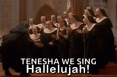 Tenesha We Sing Hallelujah GIF - Tenesha We Sing Hallelujah Nuns GIFs