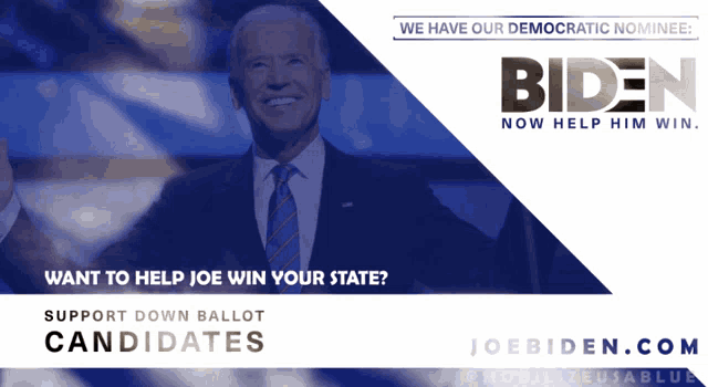Mobilizeusablue Joe Biden GIF - Mobilizeusablue Joe Biden Biden2020 GIFs