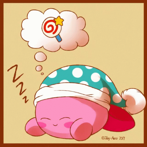 Sleep Dream GIF - Sleep Dream Kirby GIFs