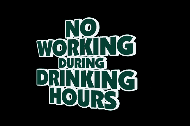 Onli Eena Belize No Working During Drinking Hours GIF - Onli Eena Belize No Working During Drinking Hours Belikin GIFs