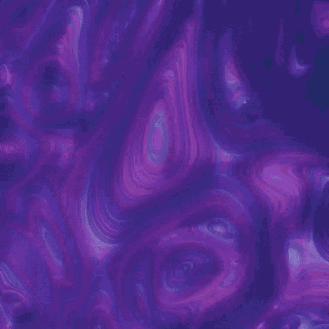 a painting of a blue and purple swirl pattern