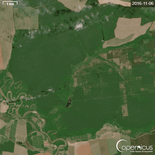 an aerial view of a landscape with the date of 2024-10-10