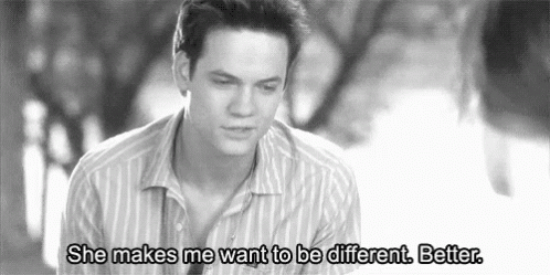 She Makes Me Want To Be Different Better GIF - She Makes Me Want To Be Different Better Love GIFs