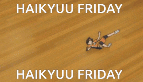 Haikyuu Friday GIF - Haikyuu Friday Noya GIFs