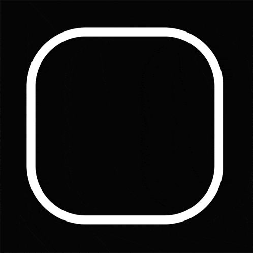 a white icon on a black background shows a dna molecule