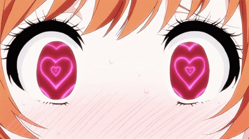 In Love Heart Eyes GIF - In Love Heart Eyes Manga Eyes GIFs
