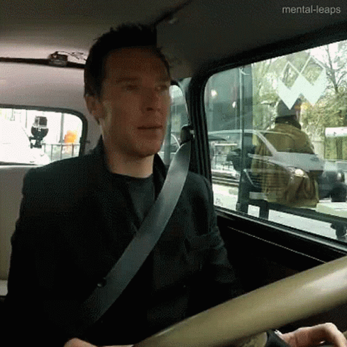 Driving Benedict Cumberbatch GIF - Driving Benedict Cumberbatch Its Not A Thing GIFs