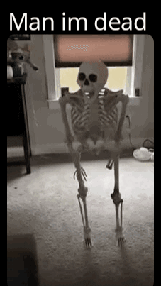 Skeleton Skeleton Meme GIF - Skeleton Skeleton Meme Man GIFs