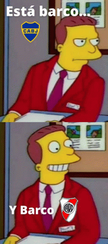 River Simpsons GIF