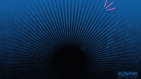 back to school essentials written on a blue background with a black object in the foreground