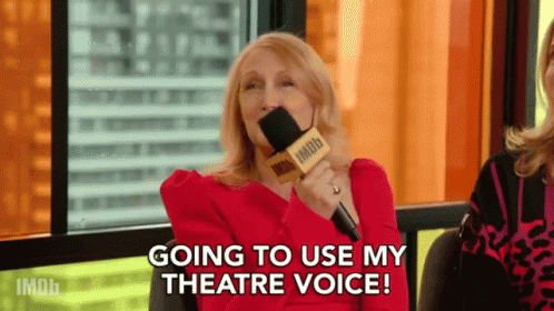 Going To Use My Theatre Voice Playful GIF - Going To Use My Theatre Voice Playful Beautiful GIFs