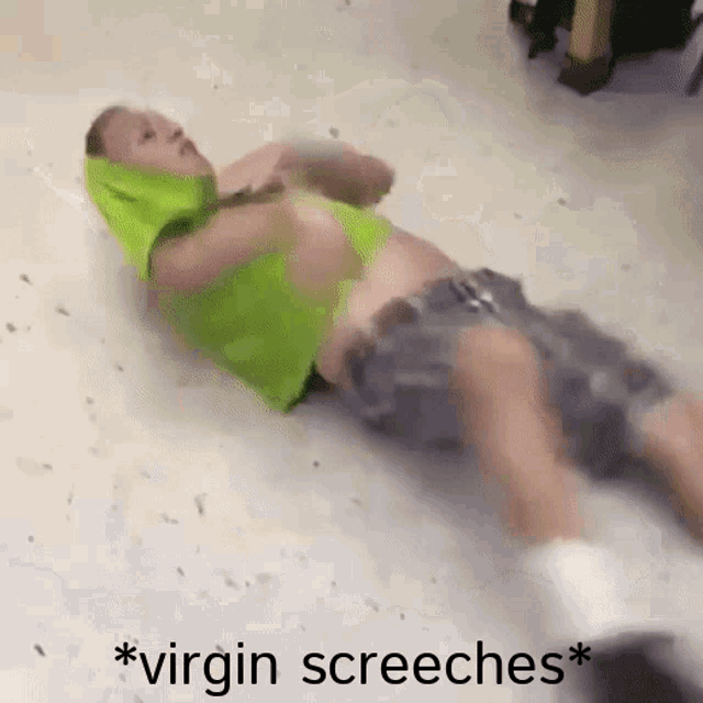 Virgin Virgin Screeches GIF - Virgin Virgin Screeches Screeches GIFs