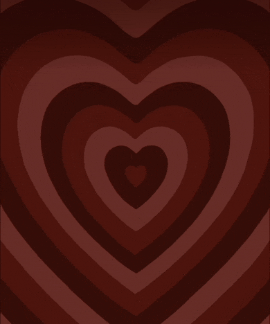 a dark brown background with a heart in the middle