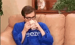 Weezer Tea GIF - Weezer Tea Snuggie GIFs